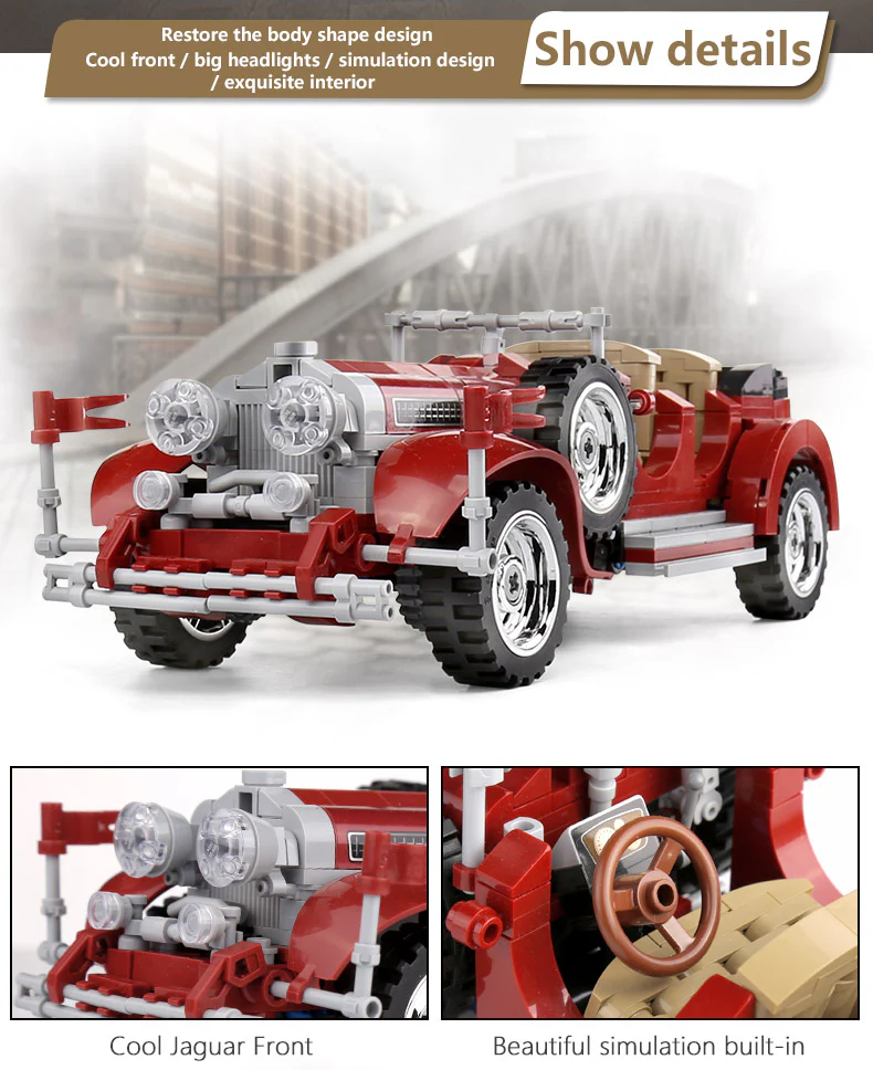 SEMBO 701650 VINTAGE CAR-BANZ - YWOBB
