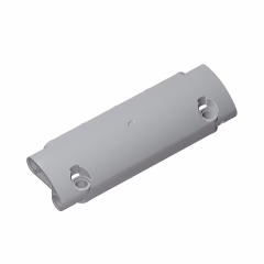 GOBRICKS GDS-1010 Panel Curved 11 x 3 with 2 Pin Holes through Panel Surface - YWOBB
