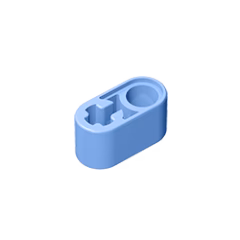 GOBRICKS GDS-669 Liftarm Thick 1 x 2 - Axle Hole - YWOBB