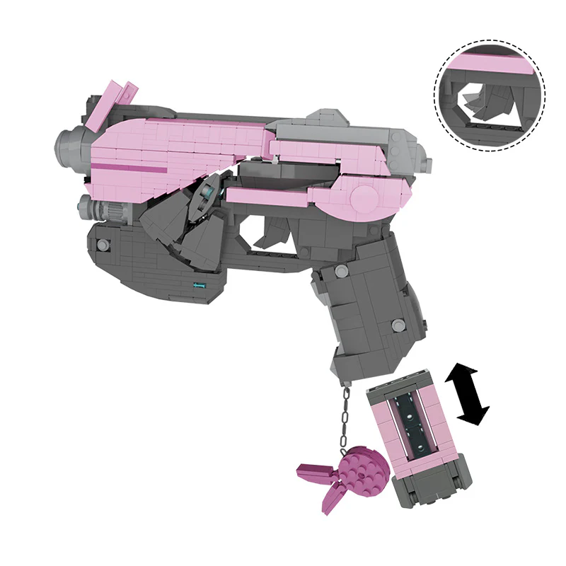 MOC C7794 D.va Gun Overwatch - YWOBB