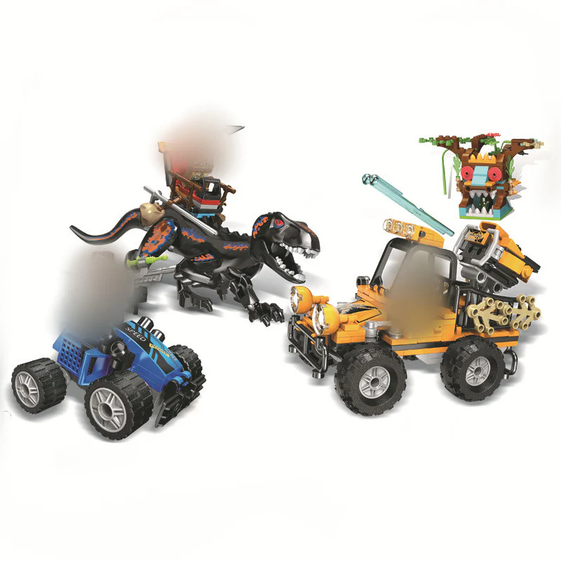 WINNER 8051 Dinosaur Capture Jeep - YWOBB