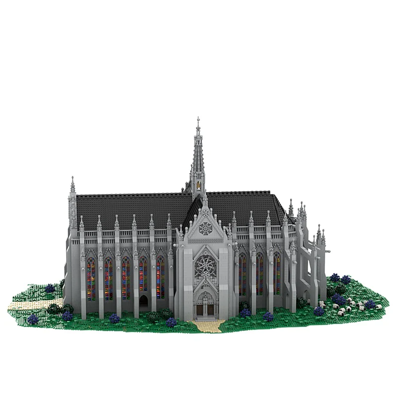 GOBRICKS MOC A1260 Cathedral of Saint Remigius - YWOBB