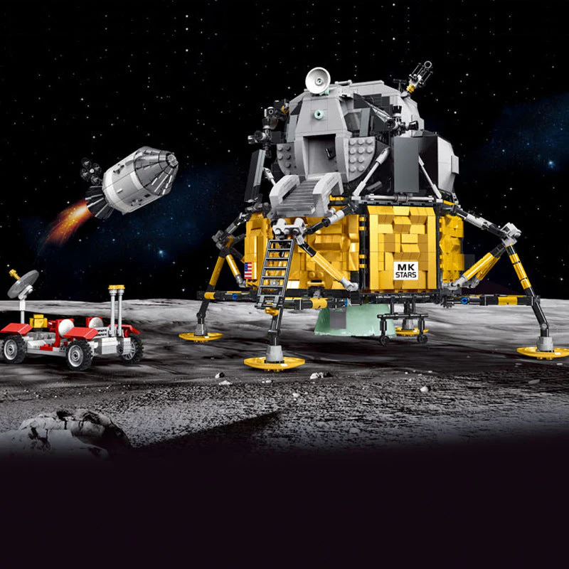 Mould King 21006 APOLLO 11 Spacecraft OVP EU Warehouse Version - YWOBB
