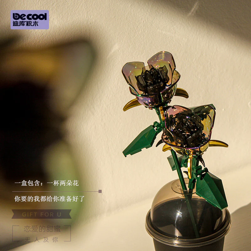 DECOOL 52034 FlowerArt Studio with Cup - YWOBB
