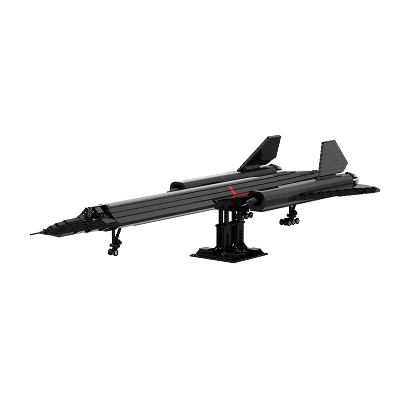 GOBRICKS MOC 20612 SR-71 Blackbird - YWOBB