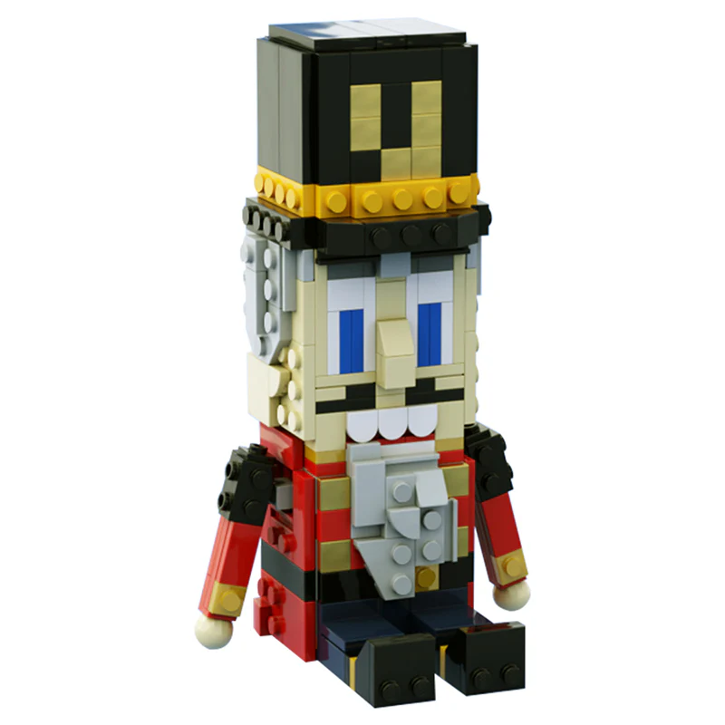GOBRICKS MOC 131630 Holiday Figures- Nutcracker - YWOBB