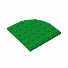 GOBRICKS GDS-701 Round Corner 6 x 6 - YWOBB