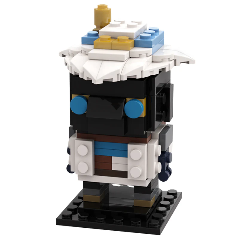 GOBRICKS MOC 116271 VALORANT Cypher Brickheadz - YWOBB