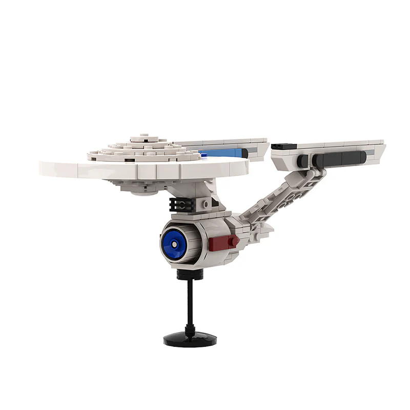 GOBRICKS MOC 105147 Star Trek Enterprise 1701-A - YWOBB