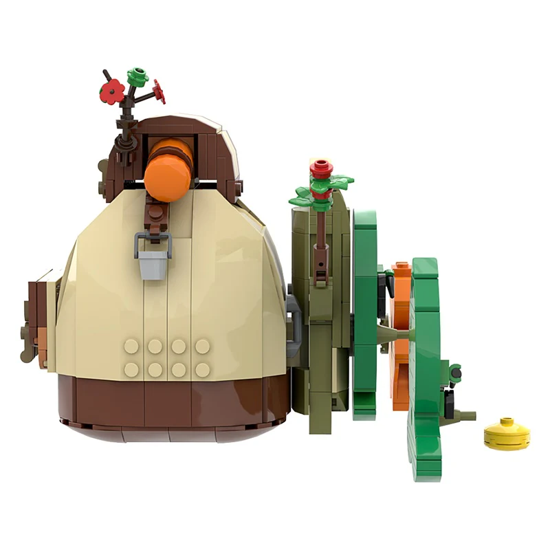 GOBRICKS MOC F-A0622 Zelda backpack haha - YWOBB