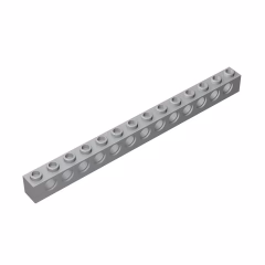 GOBRICKS GDS-629  Brick 1 x 14 with Holes - YWOBB