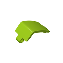 GOBRICKS GDS-1111 Panel Curved 3 x 5 x 3 - YWOBB