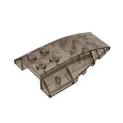 GOBRICKS GDS-898 Wedge 6 x 4 Triple Curved - YWOBB