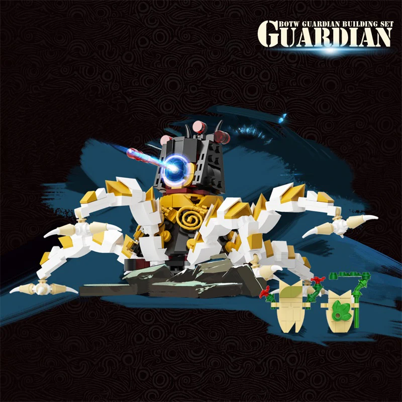GOBRICKS MOC F-A0601 zelda guardian - YWOBB