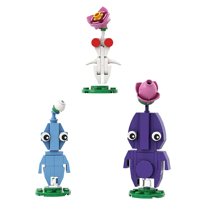 GOBRICKS MOC A1078Y02 Pikmin 02 - YWOBB