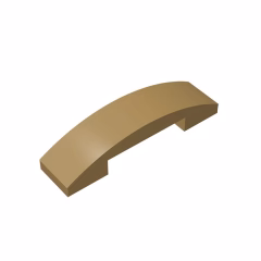 GOBRICKS GDS-831 Curved 4 x 1 Double - YWOBB