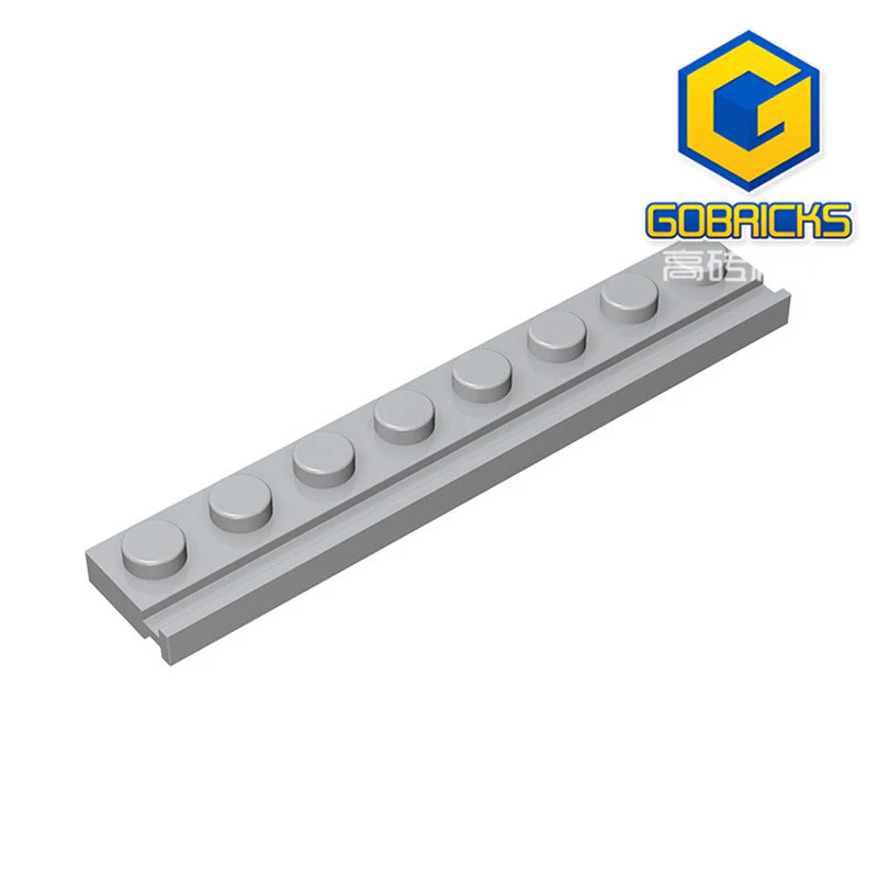 GOBRICKS GDS-1235 Modified 1 x 8 with Door Rail - YWOBB