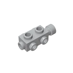 GOBRICKS GDS-769  Modified 1 x 2 x 2/3 with Studs on Sides - YWOBB