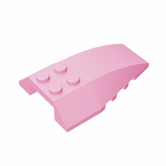 GOBRICKS GDS-898 Wedge 6 x 4 Triple Curved - YWOBB