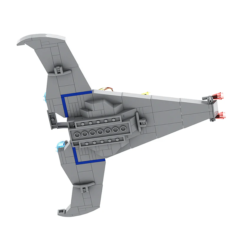 GOBRICKS MOC 29402 Modern classic spaceship - YWOBB