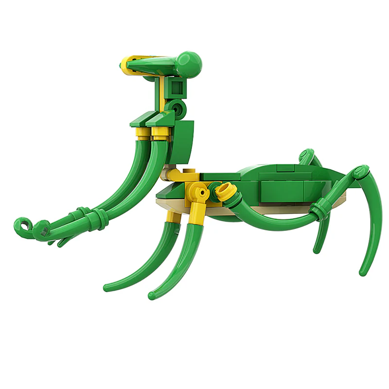 GOBRICKS MOC A0185 Praying mantis - YWOBB