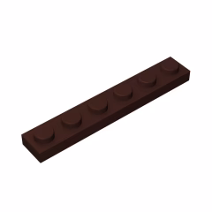GOBRICKS GDS-505 Plate 1 x 6 - YWOBB