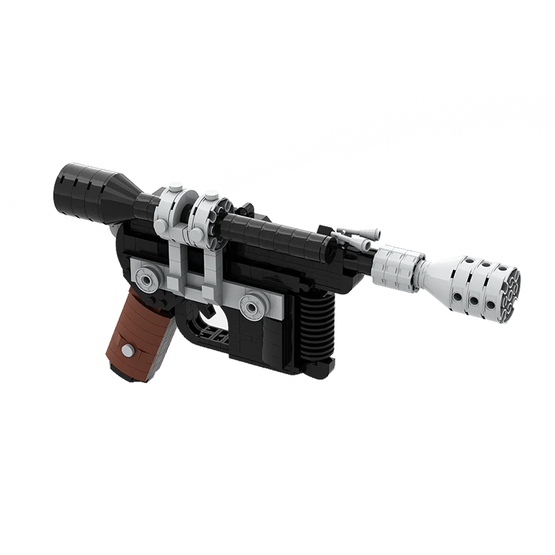 GOBRICKS MOC 33590 HAN SOLO DL-44 BLASTER - YWOBB