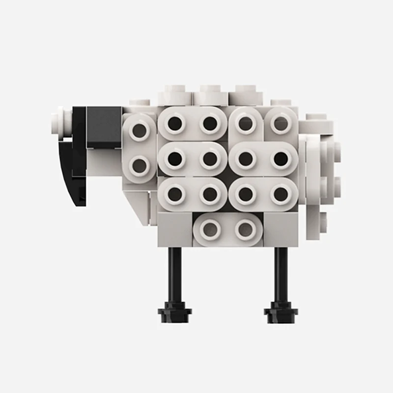 GOBRICKS MOC 107355 Sheep - YWOBB