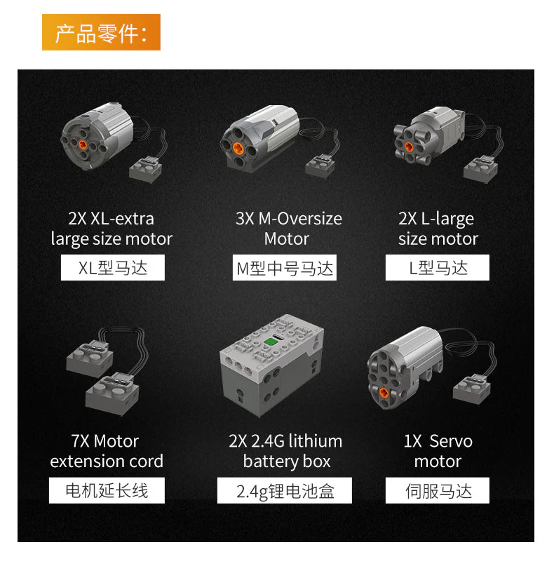 Mould King 13139 RC Wing Body Truck OVP EU Warehouse Version - YWOBB