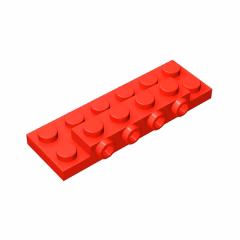 GOBRICKS GDS-1175 Modified 2 x 6 x 2/3 with 4 Studs on Side - YWOBB