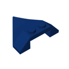 GOBRICKS GDS-1076 Wedge 4 x 4 Pointed - YWOBB