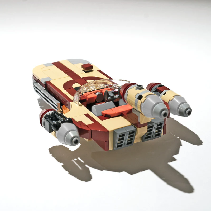 MOC 41385 Luke's X-34 SoroSuub Landspeeder - YWOBB