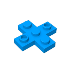 GOBRICKS GDS-710 Modified 3 x 3 Cross - YWOBB