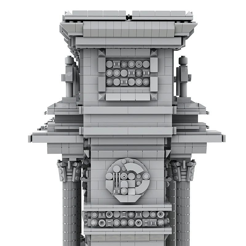 GOBRICKS MOC A0897 Arc de Triomphe - YWOBB