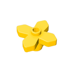 GOBRICKS GDS-943 Axle Connector 2 x 3 Quadruple - YWOBB