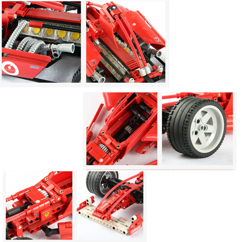 DECOOL 3334 Formula 1:10 Racing Car - YWOBB