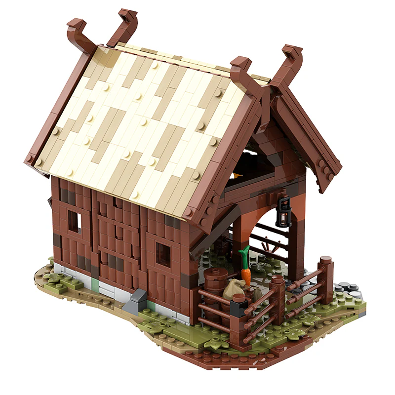 GOBRICKS MOC 139263 Rohan Stables - YWOBB