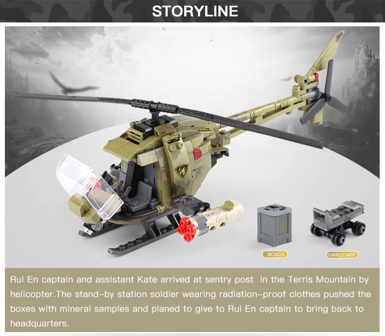 XINGBAO XB-06013 The Fighting Helicopter - YWOBB