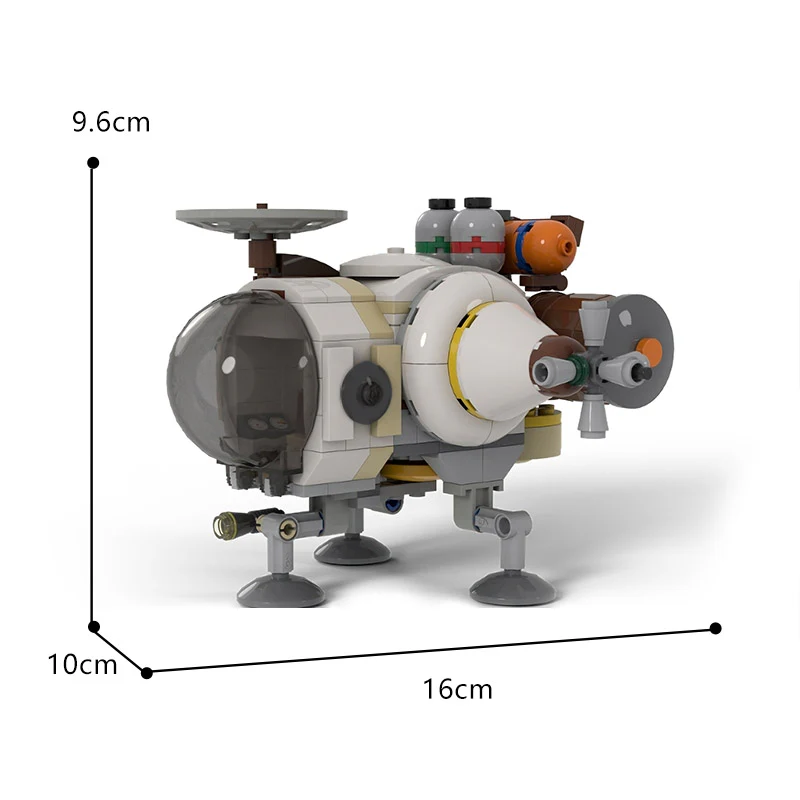 MOC C9196 Outer Wilds Ship - YWOBB