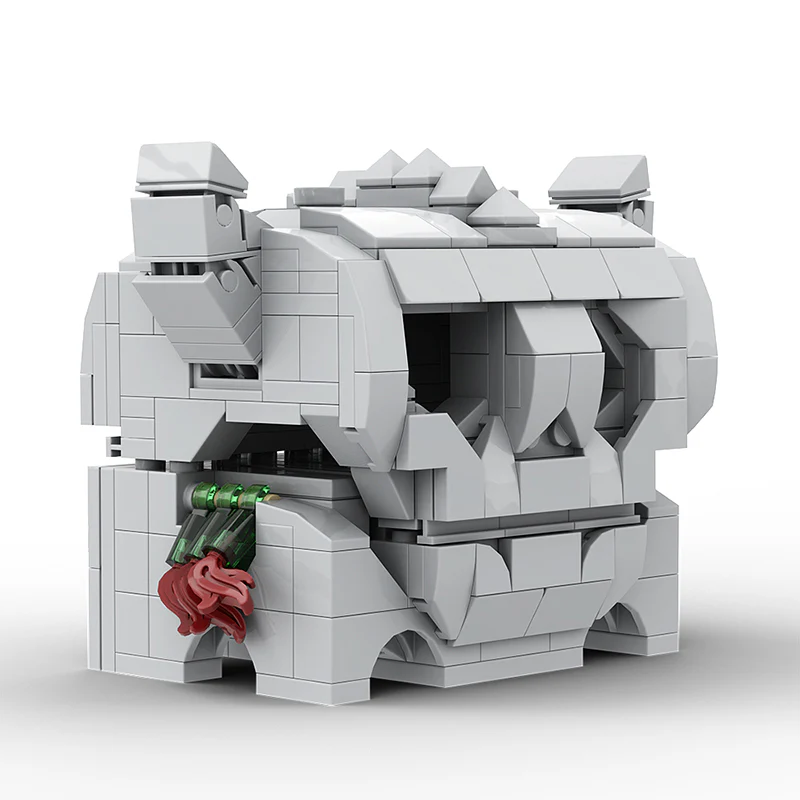 GOBRICKS MOC A0813 Zelda Skull Box (Design) - YWOBB