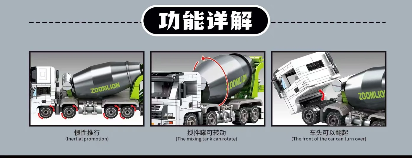 SEMBO 705116 Zoomlion Truck Mixer - YWOBB