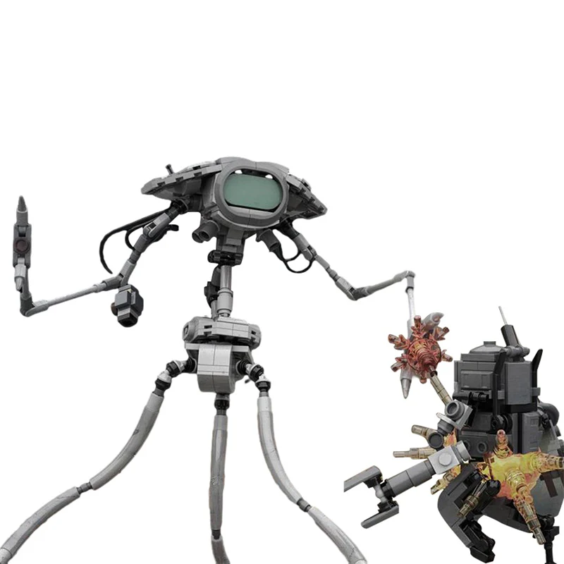 GOBRICKS MOC 157354 Martian Fighting Machine - YWOBB