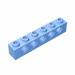 GOBRICKS GDS-626  Brick 1 x 6 with Holes - YWOBB