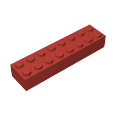GOBRICKS GDS-544 Brick 2 x 8 - YWOBB