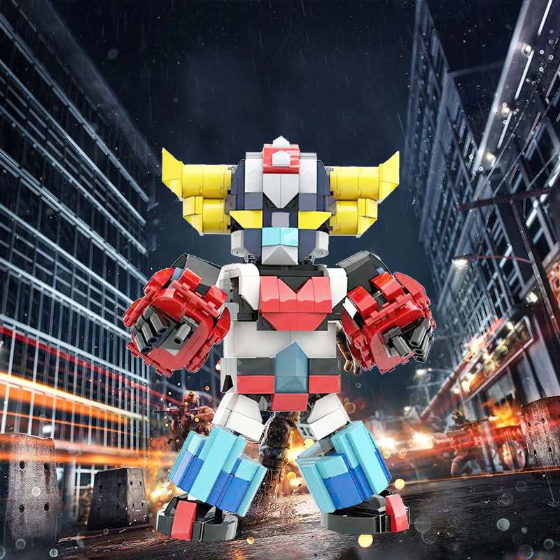 GOBRICKS MOC 75508 UFO Robot Goldrake SD - YWOBB