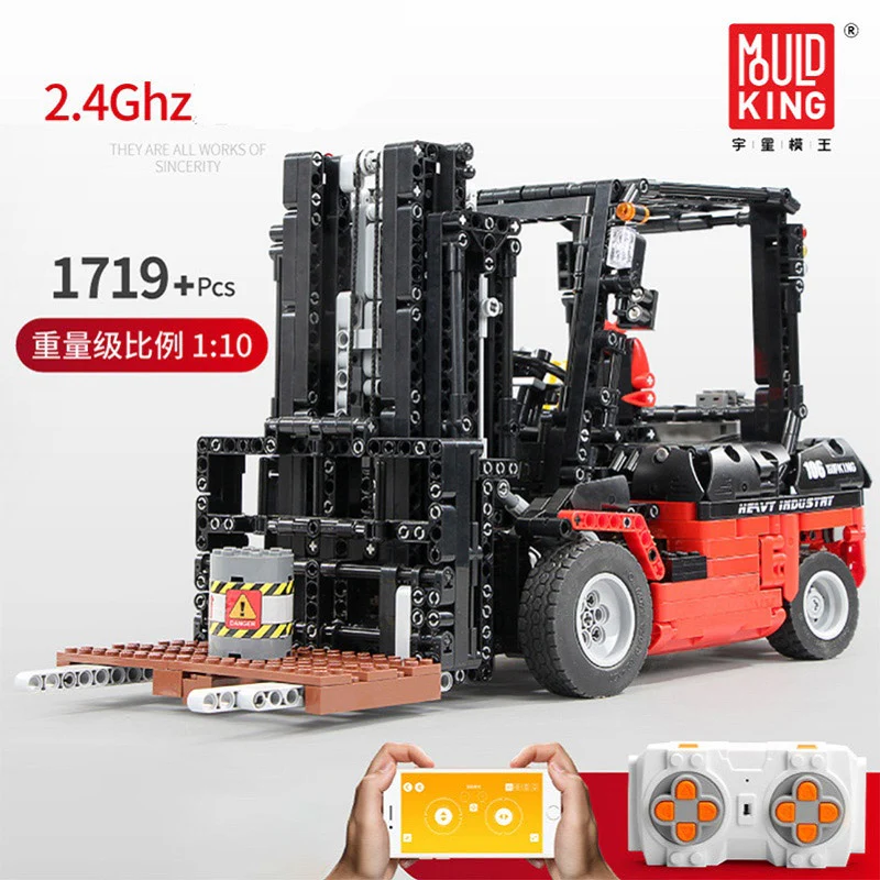 Mould King 13106 Forklift - YWOBB