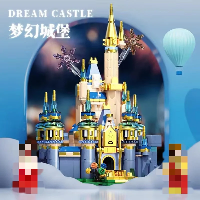 Small Angle JD016 Mini Disney Castle - YWOBB