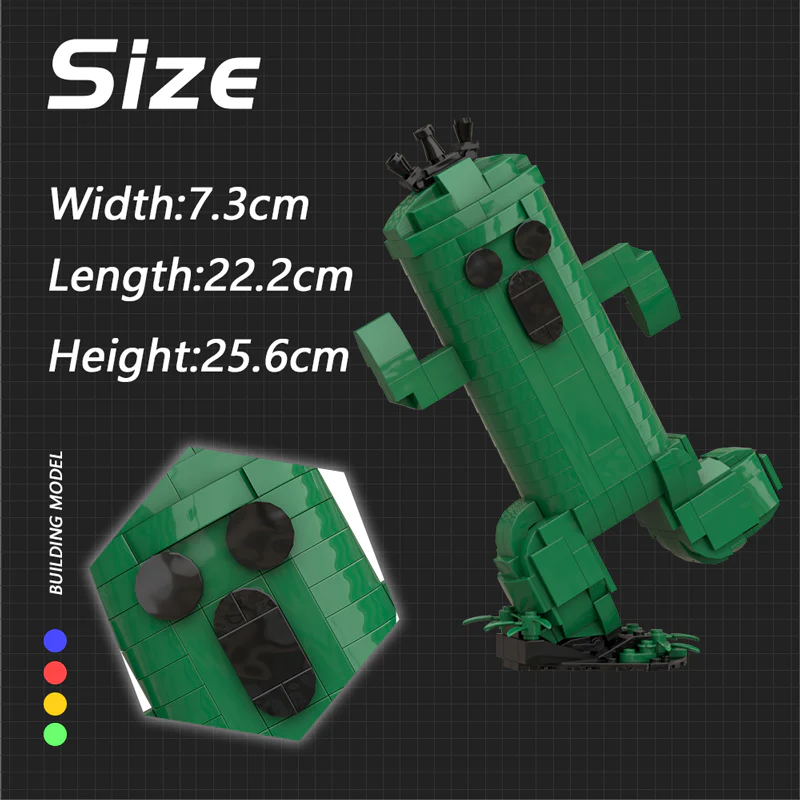 MOC C9020 Final Fantasy Cactus Monster - YWOBB