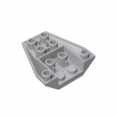 GOBRICKS GDS-1124 Wedge 4 x 4 Triple Inverted with Connections between 2 Studs - YWOBB