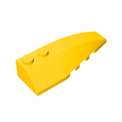 GOBRICKS GDS-745 Wedge 6 x 2 Right - YWOBB